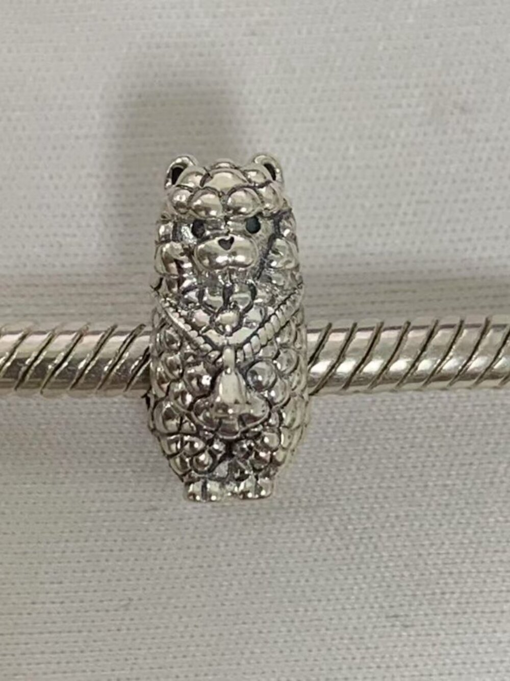 Pandora Fluffy Llama Charm, S925 Silver Jewelry